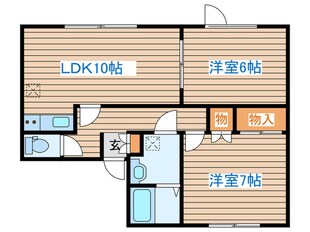 ドルチェの物件間取画像